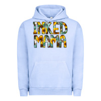 Pigment Grape Ice Inked Mama Flowers Urban Hoodie - CowCowDesign