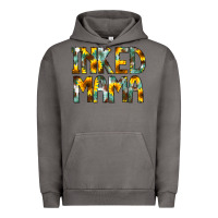 Pigment Tornado Inked Mama Flowers Urban Hoodie - CowCowDesign