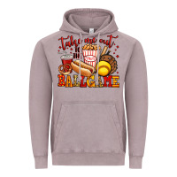 Vintage Zinc take me out to the ball game softball Vintage Hoodie - Jasminsmagicworld