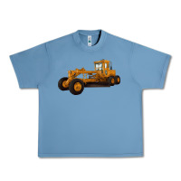 Pebble Blue Motor Grader Urban Heavy Tee - LillyAllenDesigns