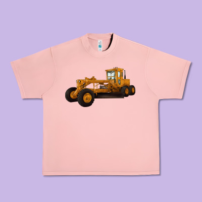 Motor Grader Urban Heavy Tee Designed By Lillyallendesigns