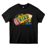 Black third grade dude Heavy Core Tee - RanaPortraitStore