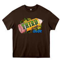 Chocolate Brown third grade dude Heavy Core Tee - RanaPortraitStore