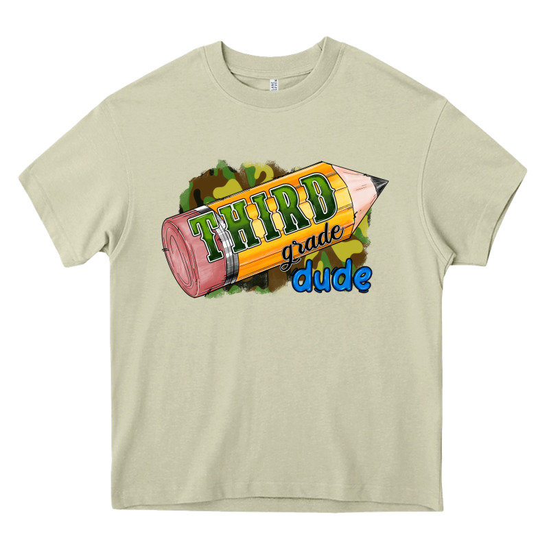 Third Grade Dude Heavy Core Tee by RanaPortraitStore | Teevron