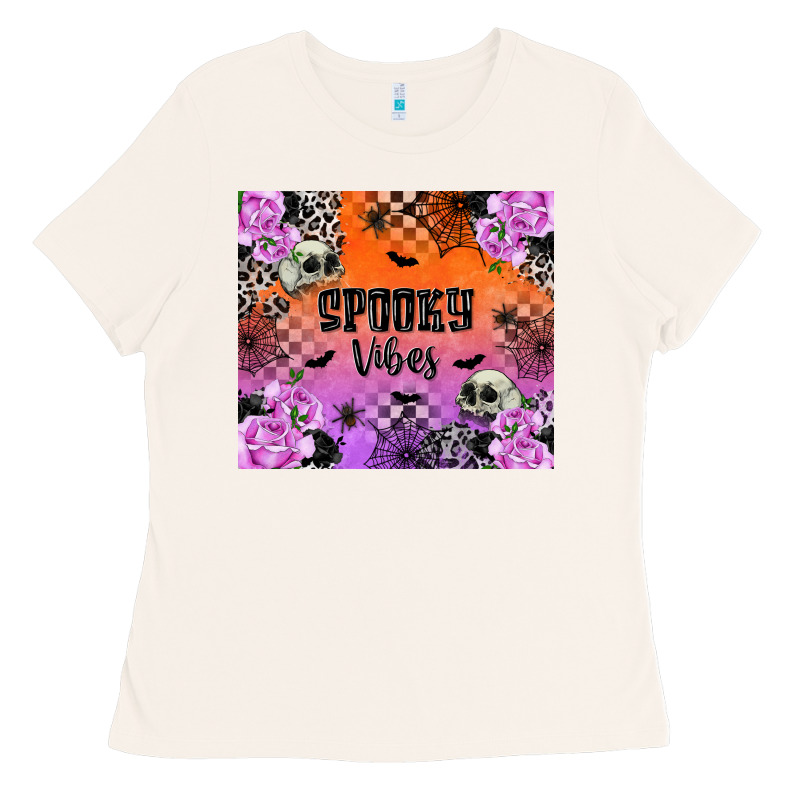 Spooky Vibes Ladies Tee by texasbilliewilder | Teevron