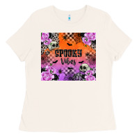 Bone spooky vibes Ladies Tee - texasbilliewilder