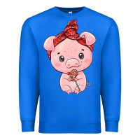 True Royal cute pig Premium Sweatshirt - texasbilliewilder