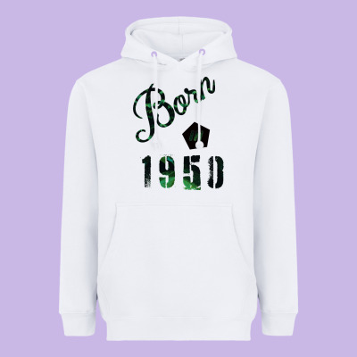 Born In 1950 Heavyweight Hoodie Designed By Bettercallsaul