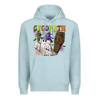 Blue Mist Cycopath Premium Hoodie - NancyCooperArtShop