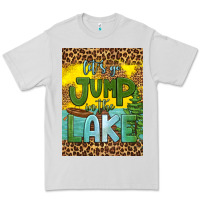 Dove Grey let's go jump in the lake air freshener Premium Tee - HRA Design Shop