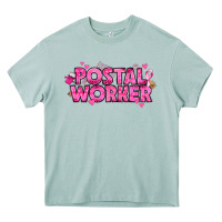 Arona Breast Cancer Postal Worker Heavy Core Tee - texasbilliewilder