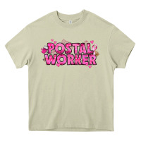 Mossy Breast Cancer Postal Worker Heavy Core Tee - texasbilliewilder