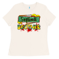 Bone softball brother Ladies Tee - Zillion Design Studio