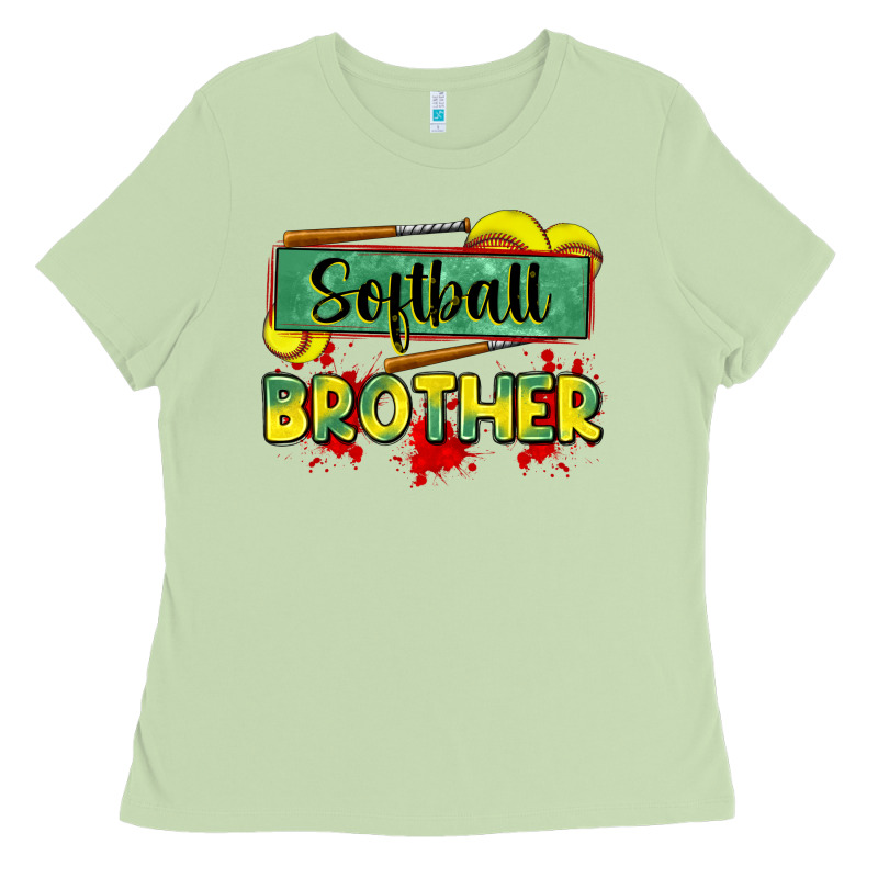 Softball Brother Ladies Tee by Zillion Design Studio | Teevron