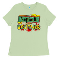 Matcha softball brother Ladies Tee - Zillion Design Studio