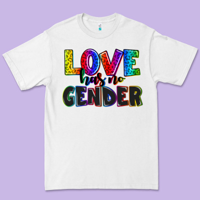 Love Has No Gender Premium Tee Designed By Adodesignshop