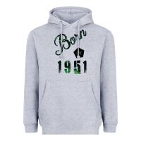 Heather Grey Born In 1951 Heavyweight Hoodie - Bettercallsaul