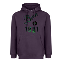 Plum Born In 1951 Heavyweight Hoodie - Bettercallsaul