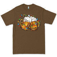 Cacao beer with christmas lights Premium Tee - FaDigitalArtStudio