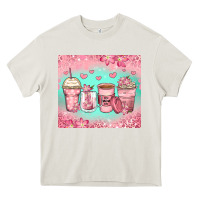 Cream best mom ever coffee cups Heavy Core Tee - Zillion Design Studio