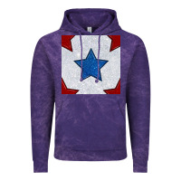 Cloud Purple Glitter 4th Of July Seamless Pattern Vintage Hoodie - BundleAndBundleShop