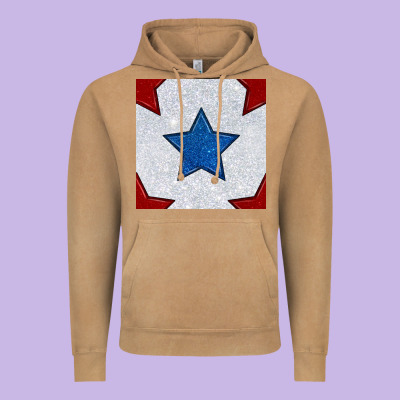 Glitter 4th Of July Seamless Pattern Vintage Hoodie Designed By Bundleandbundleshop