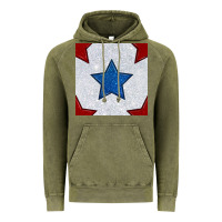 Vintage Olive Glitter 4th Of July Seamless Pattern Vintage Hoodie - BundleAndBundleShop