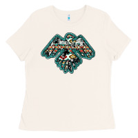 Bone western thunderbird Ladies Tee - RanaPortraitStore