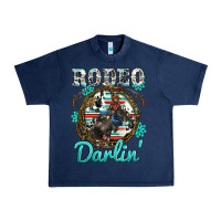 Navy rodeo darling Urban Heavy Tee - BarkalooDesign
