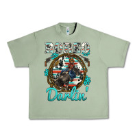 Oil Green rodeo darling Urban Heavy Tee - BarkalooDesign