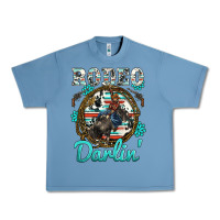 Pebble Blue rodeo darling Urban Heavy Tee - BarkalooDesign