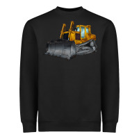 Black Bulldozer Heavyweight Sweatshirt - LillyAllenDesigns