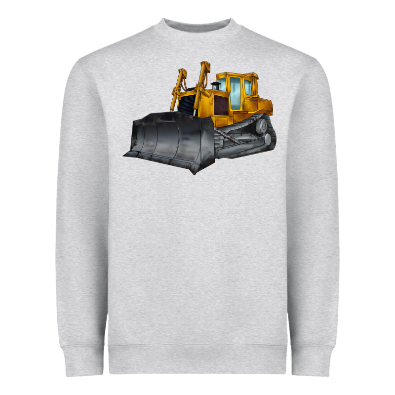 Bulldozer Heavyweight Sweatshirt by LillyAllenDesigns | Teevron