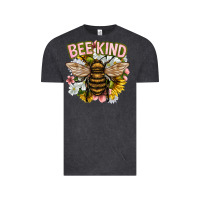 Vintage Black bee kind Vintage Tee - NancyCooperArtShop