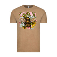 Vintage Coffee bee kind Vintage Tee - NancyCooperArtShop