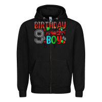 Black birthday boy Zipper Hoodie - BundleAndBundleShop