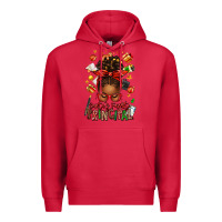 Cardinal santas favorite principal afro messy bun Premium Hoodie - texasbilliewilder