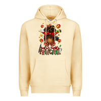Pina Colada santas favorite principal afro messy bun Premium Hoodie - texasbilliewilder