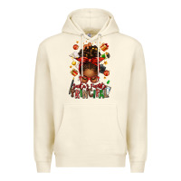 Sandshell santas favorite principal afro messy bun Premium Hoodie - texasbilliewilder