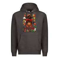 Smoke santas favorite principal afro messy bun Premium Hoodie - texasbilliewilder