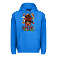 True Royal santas favorite principal afro messy bun Premium Hoodie - texasbilliewilder