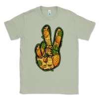 Matcha Pineapple Peace Sign Classic Tee - Jasminsmagicworld