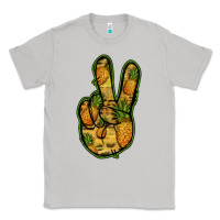 Moon Dust Pineapple Peace Sign Classic Tee - Jasminsmagicworld