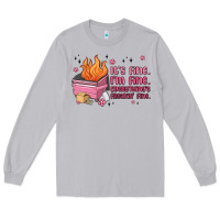 Moon Dust it's fine i'm fine everything's freakin' fine Long Sleeve Tee - MaliasSmallBusiness