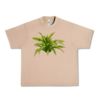 Burro Lemon Lime Dracaena Leaf Urban Heavy Tee - LillyAllenDesigns