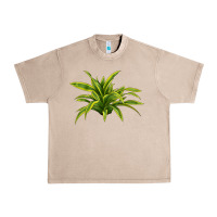 French Oak Lemon Lime Dracaena Leaf Urban Heavy Tee - LillyAllenDesigns