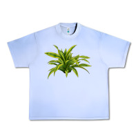 Grape Ice Lemon Lime Dracaena Leaf Urban Heavy Tee - LillyAllenDesigns