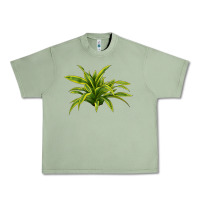 Lemon Lime Dracaena Leaf Urban Heavy Tee | Teevron