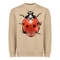 Mushroom lady bug Heavyweight Sweatshirt - LillyAllenDesigns