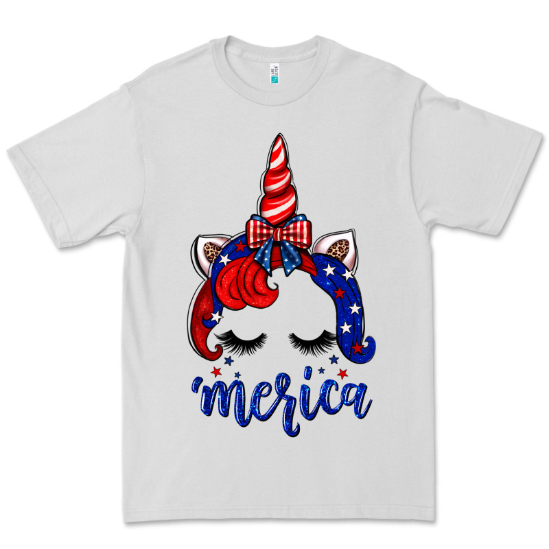 4th Of July Unicorn Premium Tee by Neo Western | Teevron